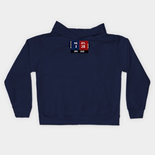 3-28 New England Patriots Kids Hoodie